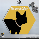 [Rezz Room]  Sphynx Cat Diamond Collar Petlife