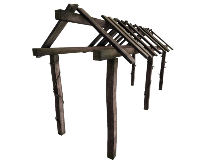 2 ionic : Wooden planks bridge