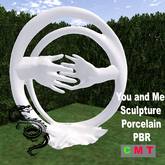 You and Me Sculpture - Porcelain