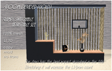 Room divider (gold)