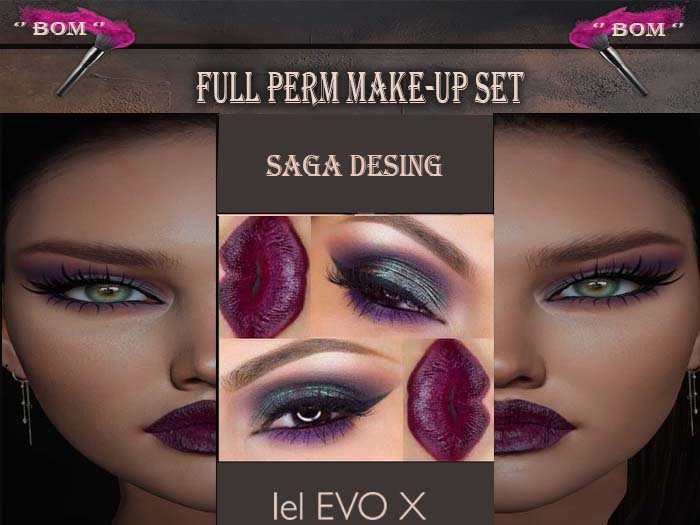 ''SaGa Design'' Full Perm Make-up New Set 088
