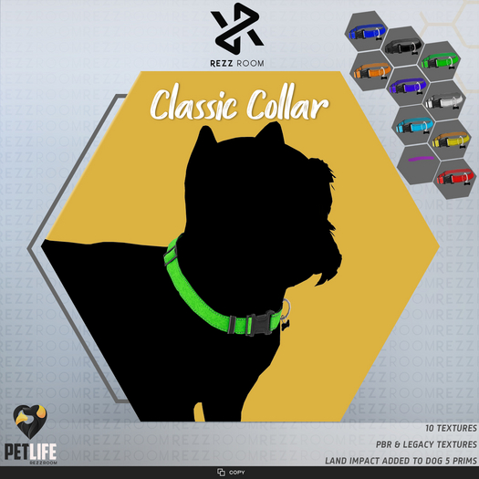 [Rezz Room] Box West Highland Dog Classic Collar