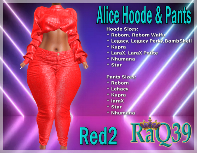 [R39] Alice Hoode & Pants-Red2