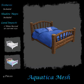 Aquatica Mesh - AM026274 Log Cabin Bed