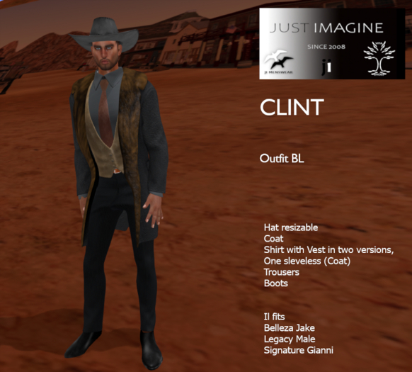 CLINT BL Outfit - Pack (add)