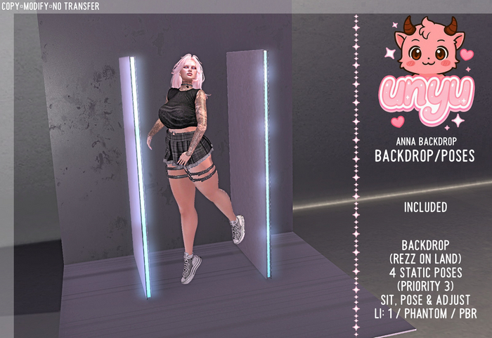 [unyu] Anna Backdrop Pack