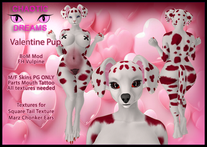 {CD} Valentine pupper