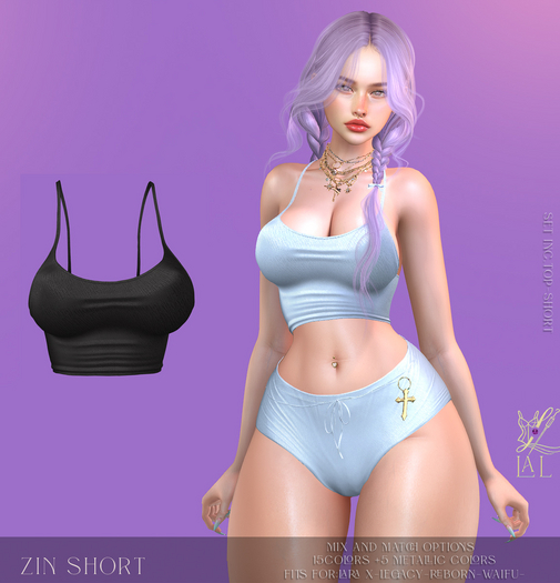 -LAL-Zin Top [BLACK]