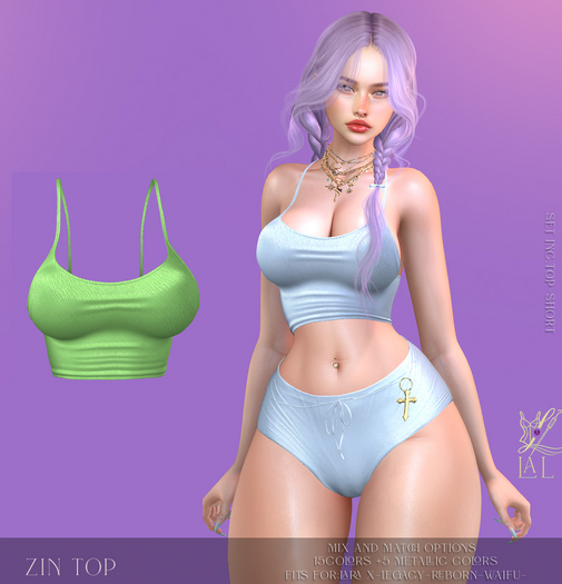 -LAL-Zin Top [GREEN]