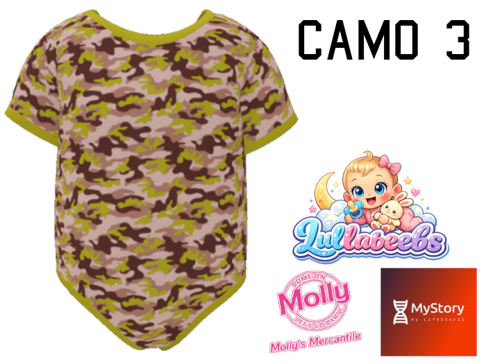 Molly's Mercantile - MS Camo Onesie 3