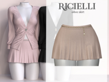 Ricielli - Olive Skirt / Beige