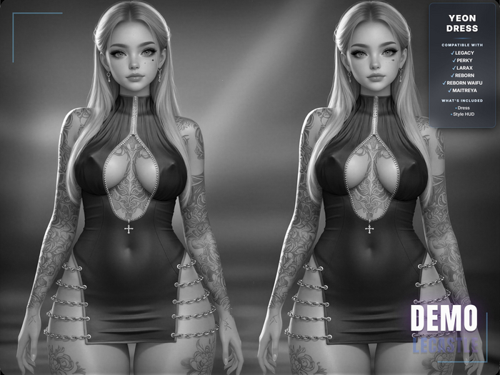 [LECASTLE] Yeon Dress *DEMO* 