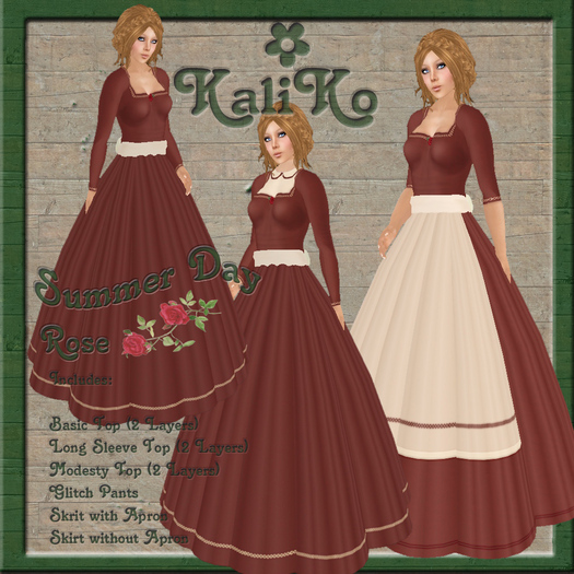 KaliKo - Summer Day Rose Dress