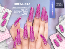 Lexa - Hura Glitter Nails
