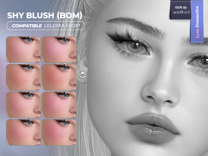 Lexa - Shy Blush Lelutka EvoX DEMO