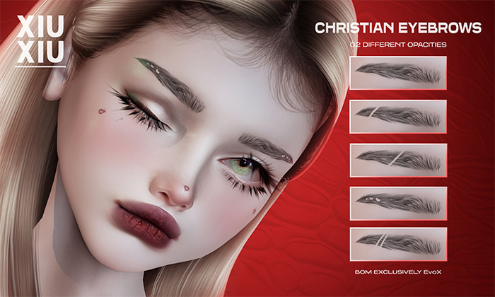 XiuXiu - Christian eyebrows 