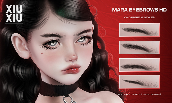 XiuXiu - Mara eyebrows HD