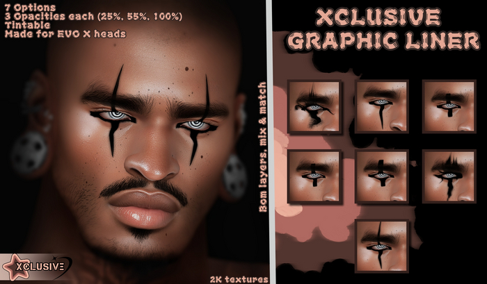 XCLUSIVE Graphic Liner 