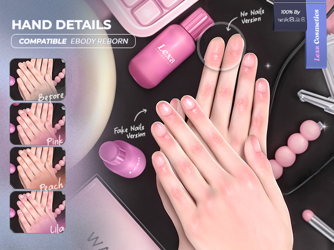 Lexa - HAND DETAILS BOM - FATPACK