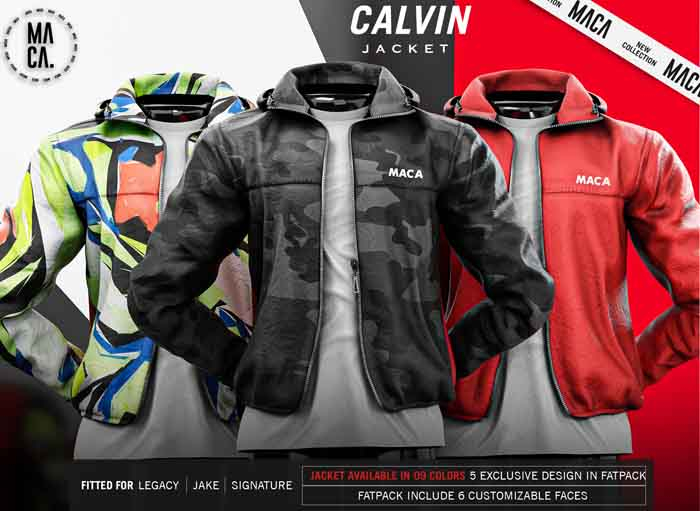 MACA. Calvin Jacket FATPACK
