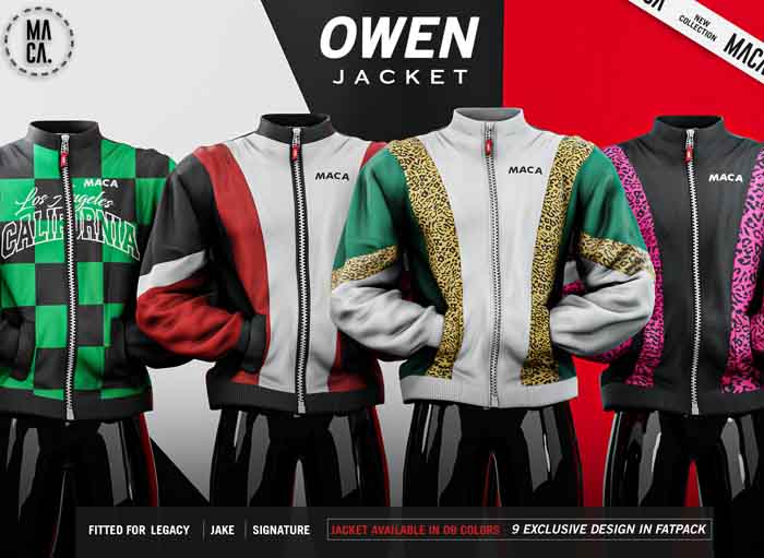 MACA. Owen Jacket  FATPACK