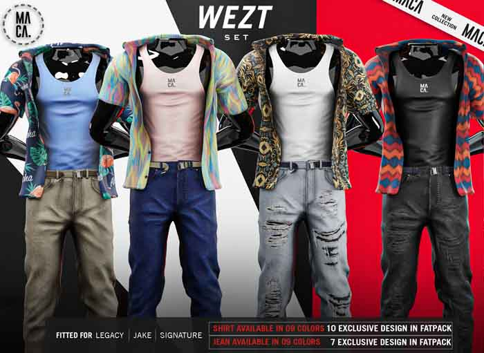 MACA. Wezt Jean  FATPACK