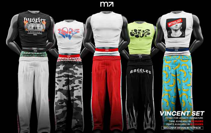 MACA. Vincent Pants FATPACK