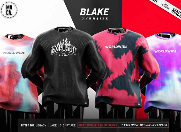 MACA. Blake Shirt   FATPACK