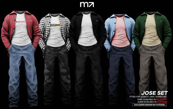 MACA. Jose Shirt FATPACK