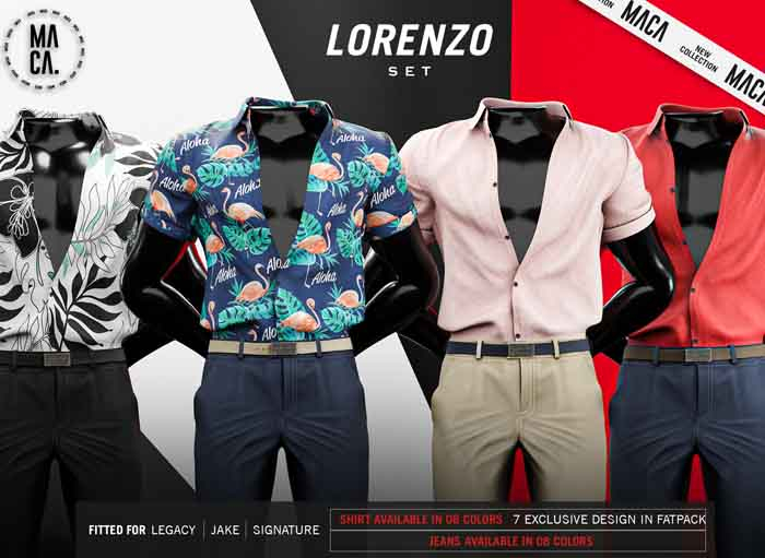 MACA. Lorenzo  Jean FATPACK