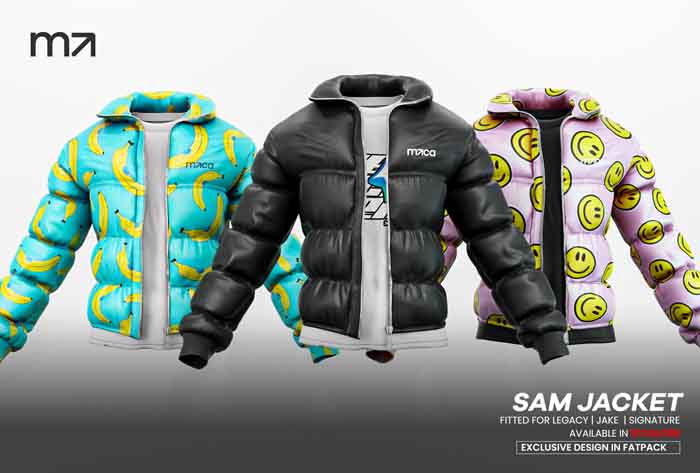 MACA. Sam  Jacket  FATPACK