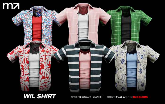 MACA. WIL Shirt  FATPACK