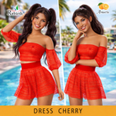 ** ARANCIA ** dress CHERRY - REBIRTH