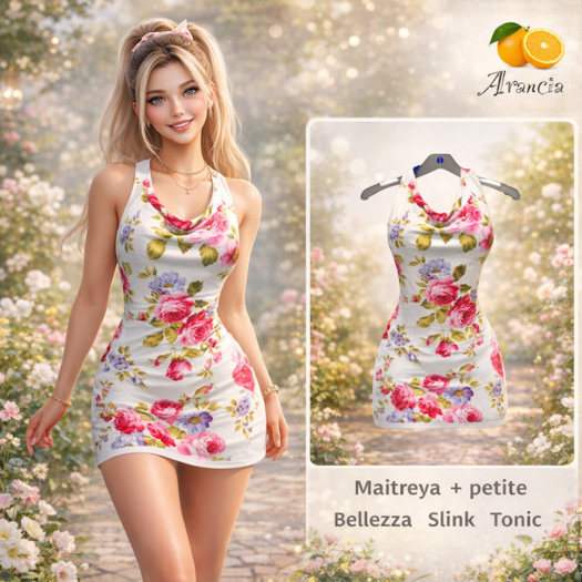 DRESS  ROSY  -  MAITREYA & PETITE
