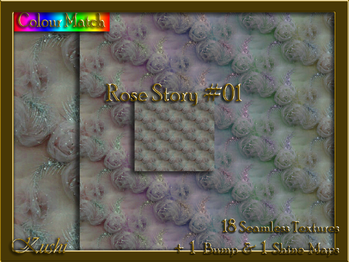 Rose Story #01 Texture Pack