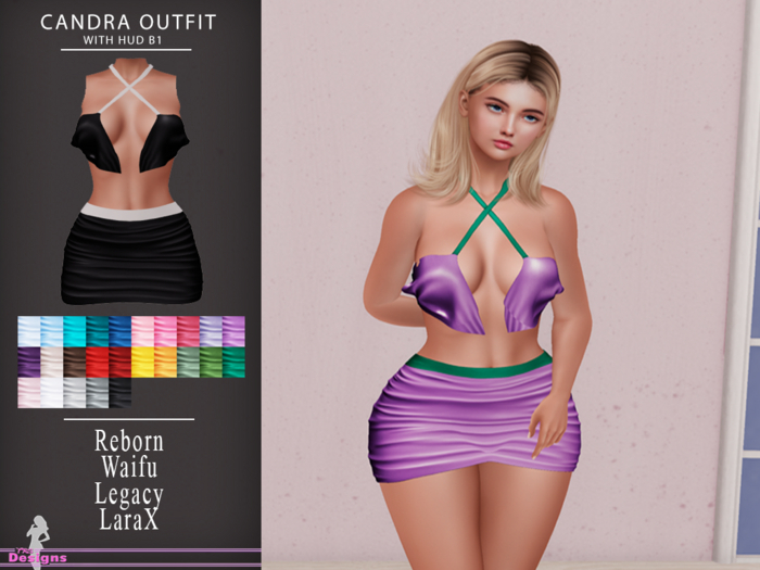 Candra Outfit With Hud B1