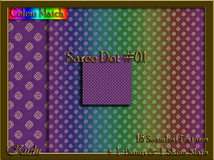 Saree Dot #01 Texture Pack