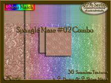 Spangle Maze #02 COMBO Texture Bundle