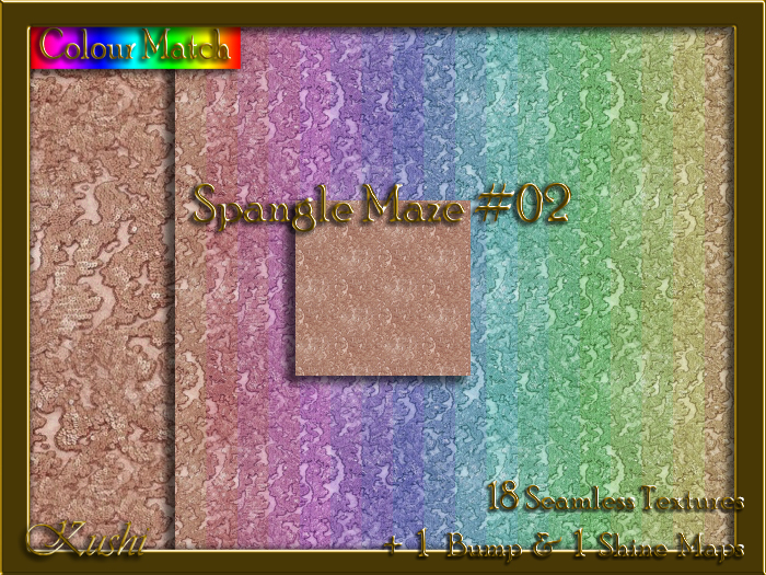 Spangle Maze #02 Texture Pack