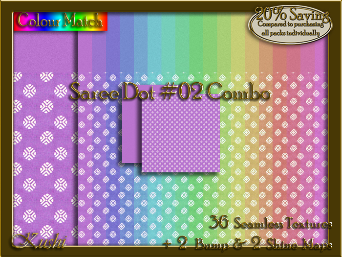 Saree Dot #02 COMBO Texture Bundle