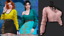 *BRILLANCIA* -Set  Wendy top pink