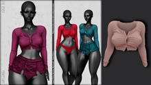 *BRILLANCIA - GWEN TOP / pink/