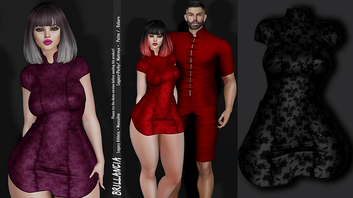 *BRILLANCIA  - DRESS  KEIKO / black  /