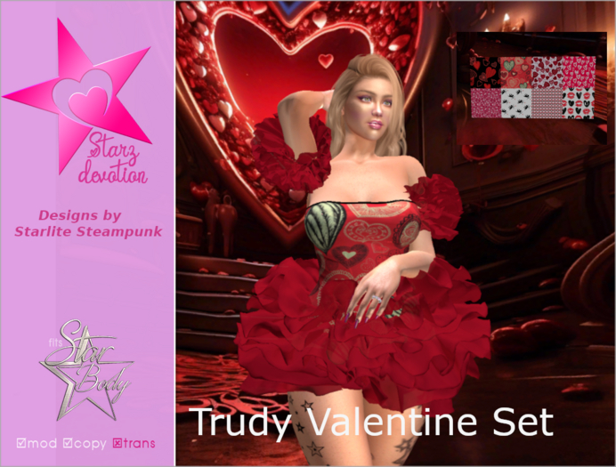 SD2 Trudy Valentine Set