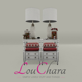 LouChara Faith End Tables 
