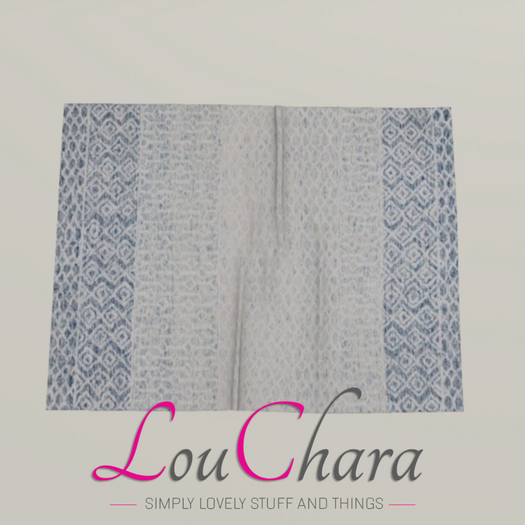 LouChara Winter Blues Rug 