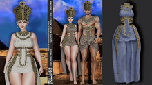 *BRILLANCIA -NEFERTITI  SET / blue /