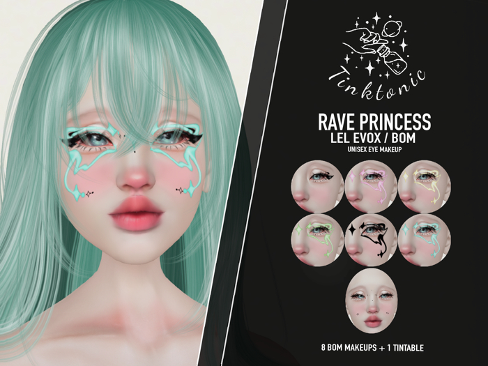 { tinktonic } Rave Princess - (LEL EVOX - BOM ONLY)