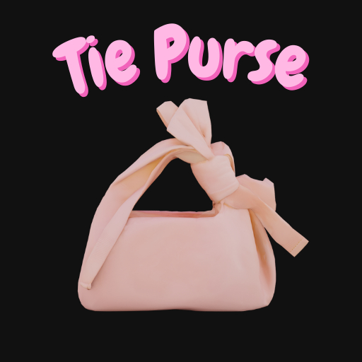 Tie Purse Bag
