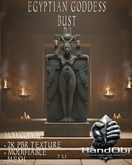 "HandObj" Egyptian Goddess Bust (unpack)